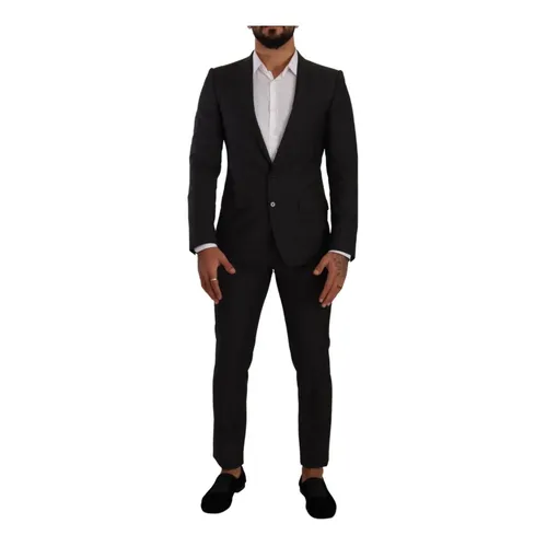 Suits > Suit Sets > Single Breasted Suits - - Dolce & Gabbana - Modalova