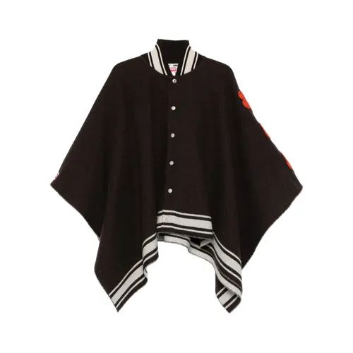 Kenzo - Jackets > Capes - Gray - Kenzo - Modalova