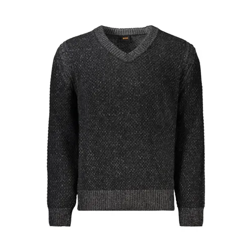 Knitwear > V-neck Knitwear - - Hugo - Modalova