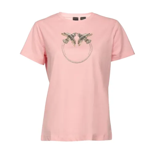 Pinko - Tops > T-Shirts - Pink - Pinko - Modalova