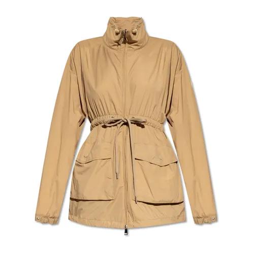 Moncler - Coats > Parkas - Beige - Moncler - Modalova