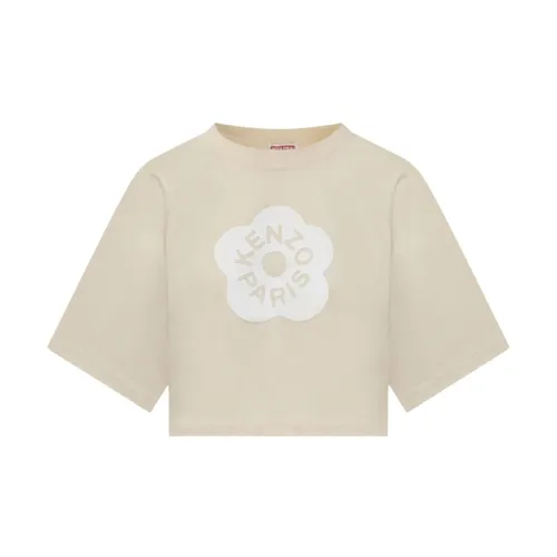 Kenzo - Tops > T-Shirts - Beige - Kenzo - Modalova