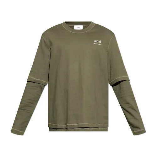 Tops > Long Sleeve Tops - - Ami Paris - Modalova