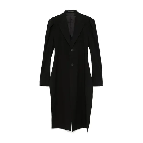 Coats > Single-Breasted Coats - - Yohji Yamamoto - Modalova