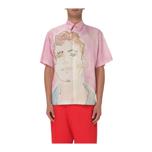 Shirts > Short Sleeve Shirts - - Msgm - Modalova