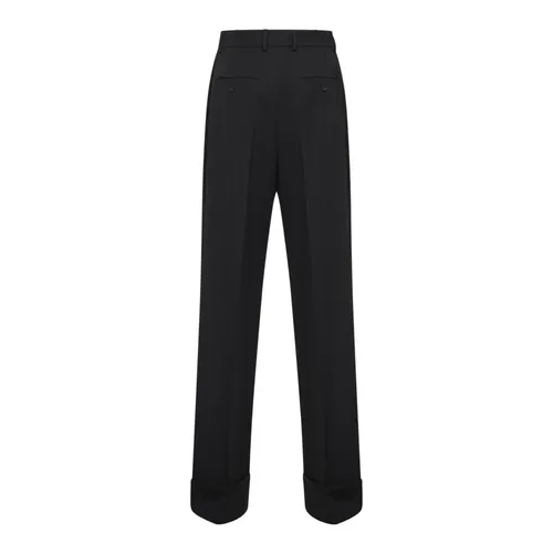 Trousers > Straight Trousers - - Dolce & Gabbana - Modalova