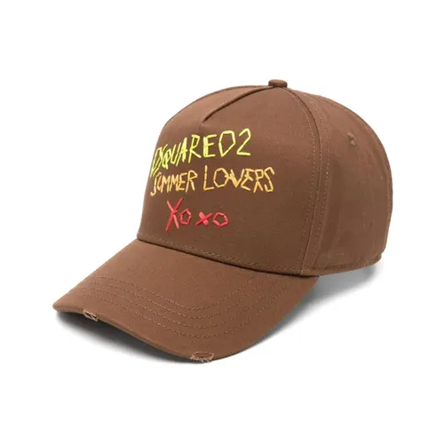 Accessories > Hats > Caps - - Dsquared2 - Modalova