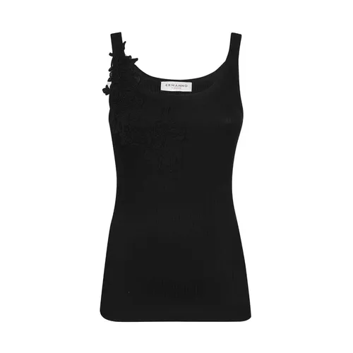 Tops > Sleeveless Tops - - Ermanno Scervino - Modalova