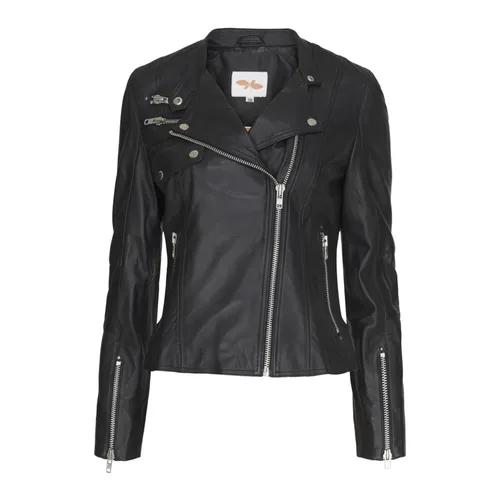 Jackets > Leather Jackets - - Btfcph - Modalova