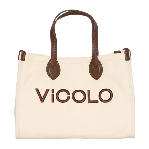 ViCOLO - Bags > Handbags - White - ViCOLO - Modalova
