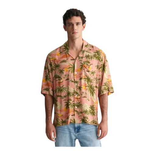 Shirts > Short Sleeve Shirts - - Gant - Modalova