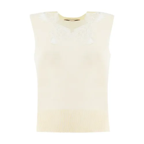 Tops > Sleeveless Tops - - Ermanno Scervino - Modalova