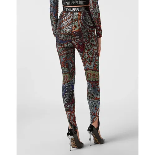 Trousers > Leggings - - Philipp Plein - Modalova