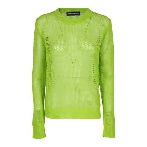 Knitwear > Round-neck Knitwear - - Department Five - Modalova