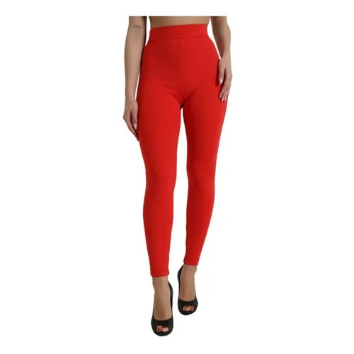 Trousers > Leggings - - Dolce & Gabbana - Modalova