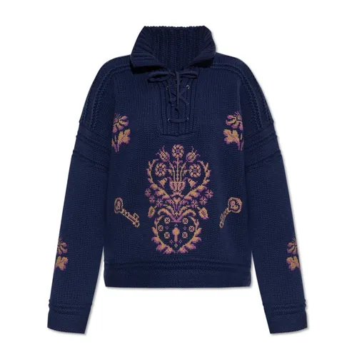 Knitwear > V-neck Knitwear - - Etro - Modalova