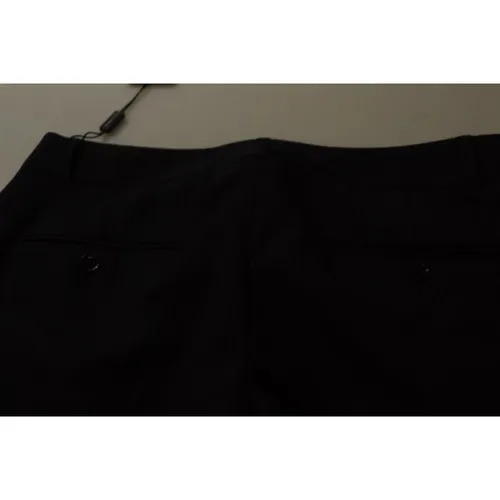 Trousers > Straight Trousers - - Dolce & Gabbana - Modalova