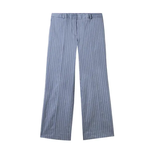 Trousers > Wide Trousers - - Brooks Brothers - Modalova