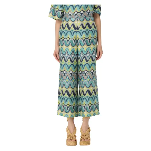 Trousers > Wide Trousers - - Maliparmi - Modalova