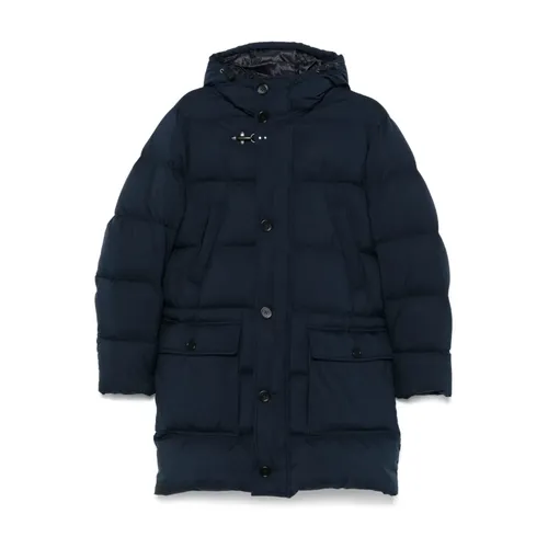 Fay - Coats > Down Coats - Blue - Fay - Modalova