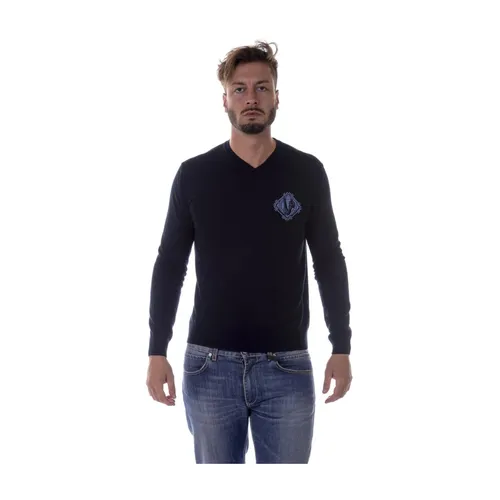Knitwear > V-neck Knitwear - - Versace Jeans Couture - Modalova