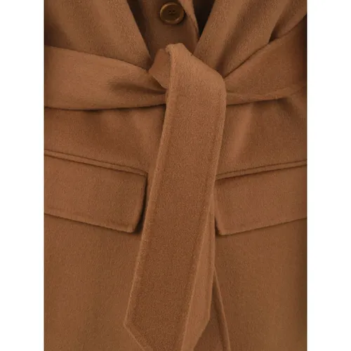 Coats > Belted Coats - - Aspesi - Modalova