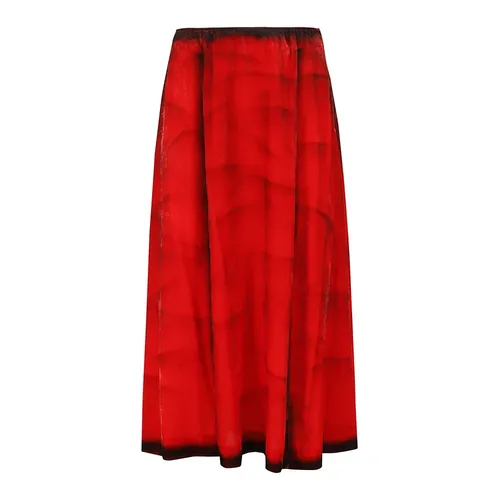 Tela - Skirts > Midi Skirts - Red - Tela - Modalova
