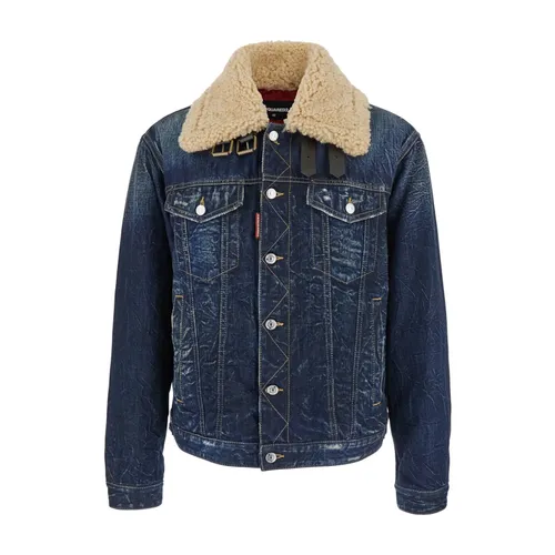 Jackets > Denim Jackets - - Dsquared2 - Modalova