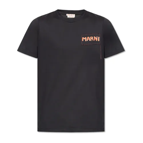 Marni - Tops > T-Shirts - Black - Marni - Modalova
