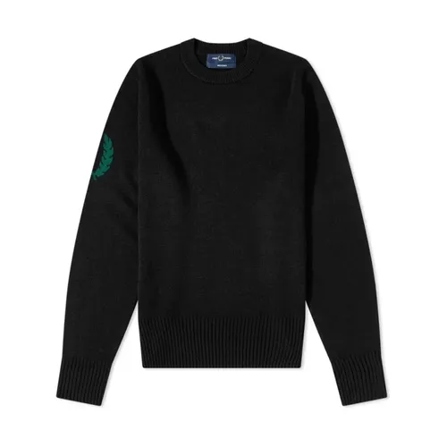 Knitwear > Round-neck Knitwear - - Fred Perry - Modalova