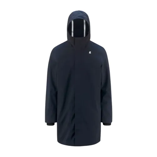 K-Way - Coats > Parkas - Blue - K-Way - Modalova