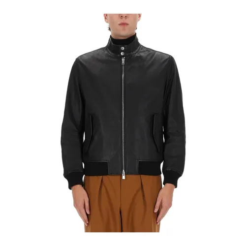 Jackets > Leather Jackets - - Hugo - Modalova
