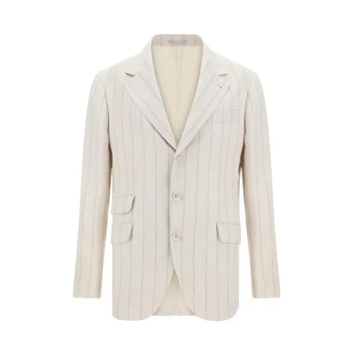 Jackets > Blazers - - Brunello Cucinelli - Modalova