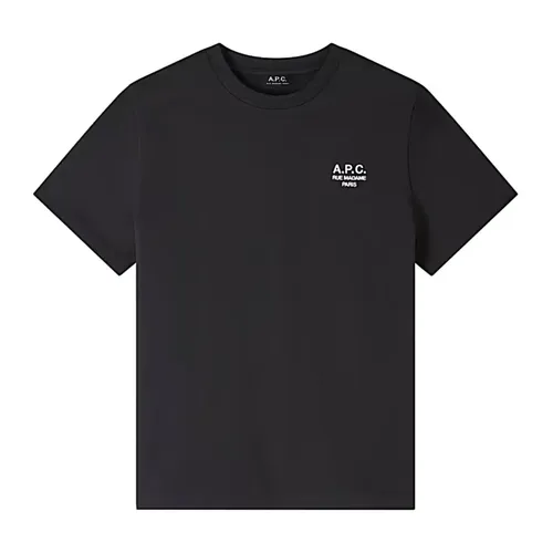 A.p.c. - Tops > T-Shirts - Black - A.p.c. - Modalova