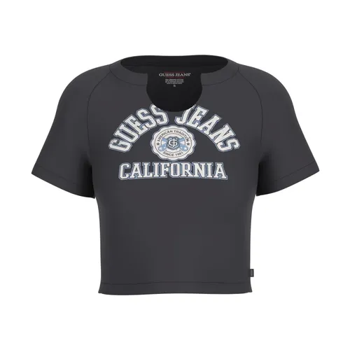 Guess - Tops > T-Shirts - Black - Guess - Modalova