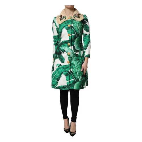 Coats > Single-Breasted Coats - - Dolce & Gabbana - Modalova