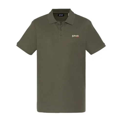 Tops > Polo Shirts - - Schott NYC - Modalova