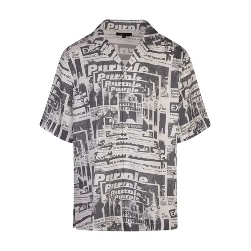 Shirts > Short Sleeve Shirts - - Purple Brand - Modalova