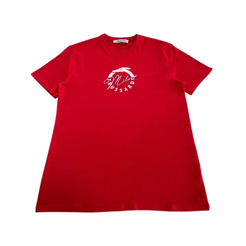 Trussardi - Tops > T-Shirts - Red - Trussardi - Modalova