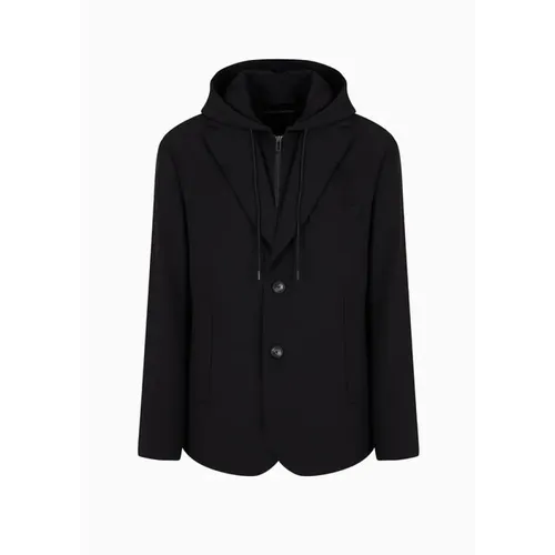 Jackets > Blazers - - Emporio Armani - Modalova