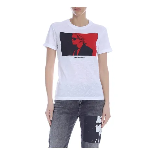 Tops > T-Shirts - - Karl Lagerfeld - Modalova