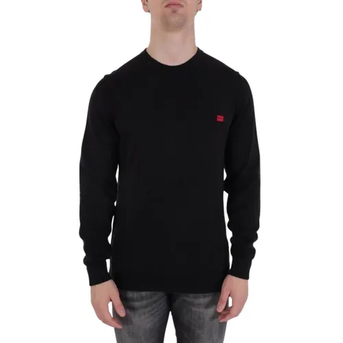 Knitwear > Round-neck Knitwear - - Hugo - Modalova