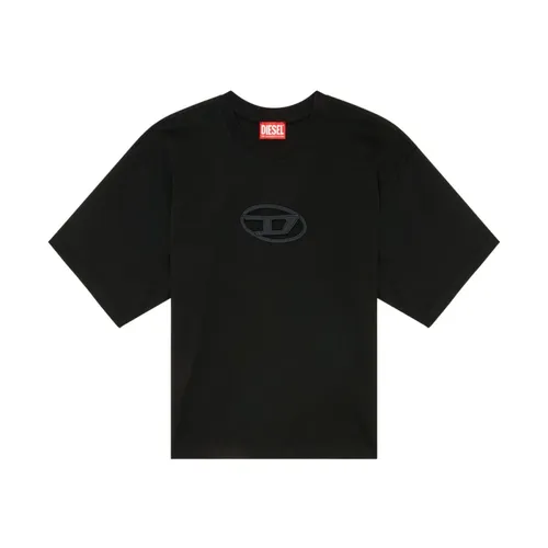 Diesel - Tops > T-Shirts - Black - Diesel - Modalova