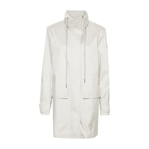 Moncler - Coats > Parkas - Beige - Moncler - Modalova
