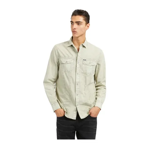Shirts > Denim Shirts - - Guess - Modalova