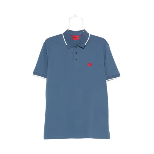 Hugo - Tops > Polo Shirts - Blue - Hugo - Modalova