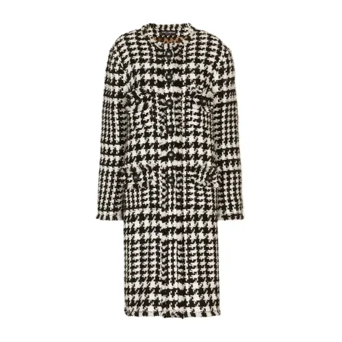 Coats > Single-Breasted Coats - - Dolce & Gabbana - Modalova