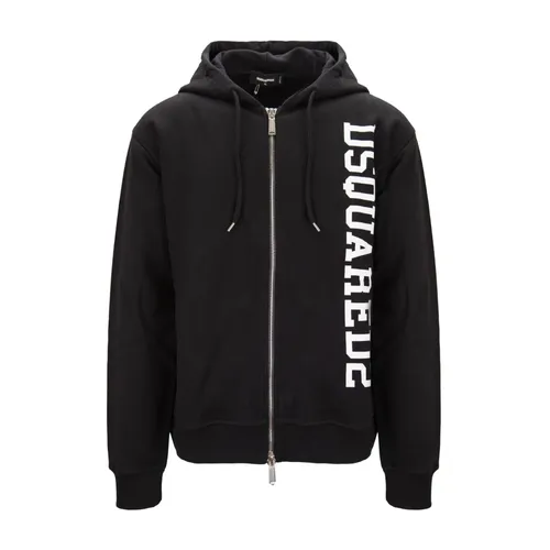 Sweatshirts & Hoodies > Zip-throughs - - Dsquared2 - Modalova