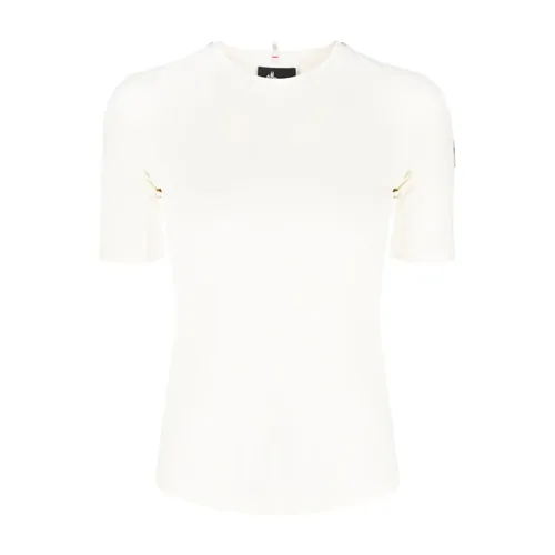 Moncler - Tops > T-Shirts - White - Moncler - Modalova