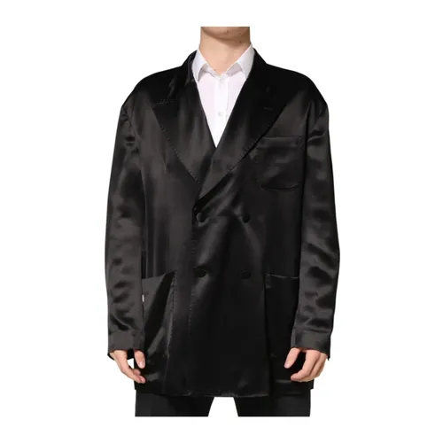 Suits > Formal Blazers - - Dolce & Gabbana - Modalova
